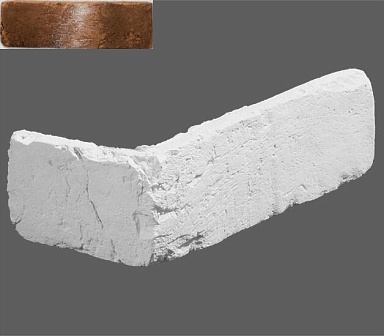 Искусственный камень Leonardo Stone Угловой элемент Орлеан 485 24/11x7,5x1,8