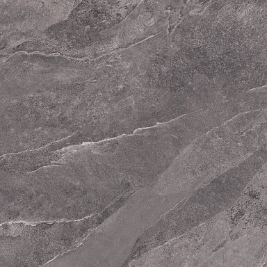 Керамогранит Cersanit 17894 Coastline темно-серый рельеф ректификат 59.8х59.8