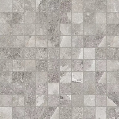 Декор Cerim 766717 Rock Salt Celtic Grey Nat Mosaico 3x3 30x30