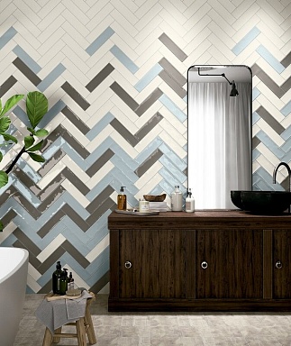 Плитка Ribesalbes Ocean Gloss Black 7.5x30
