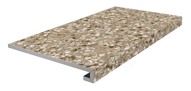 Kerama Marazzi KM6060G0041RGCF Ступень фронтальная клееная Бричиола бежевый матовый обрезной 33x60x0,9