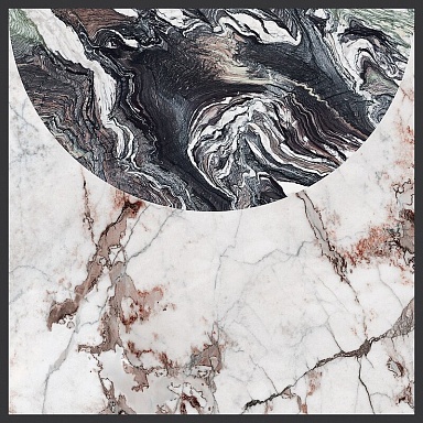 Декор Cedit 764130 Policroma Volta Breccia-Cipollino Mat Ret 6mm 120x120