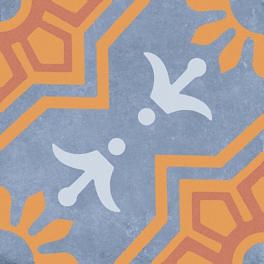 Декор Motto Palmas Blue Decor 2 20x20