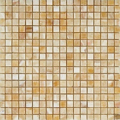 Мозаика Art&Natura Ceramic Marble Mosaic Onix Miele 15*15 305*305