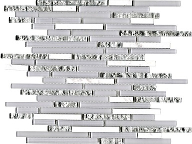 Мозаика L'Antic Colonial Eternity Ministrip White G-522 29,7x29,7x0,8