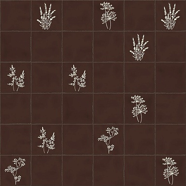 Декор VIVES 348D Arvum-4 Garnet 13x13