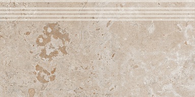 Kerama Marazzi DD205420R/GR Ступень Про Лаймстоун бежевый темный натуральный обрезной 60х30