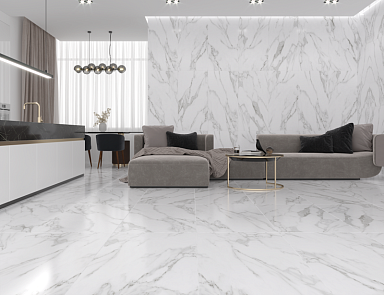 Декор Velsaa Mosaic Statuario Eva 3d diamond 37.1x34.7
