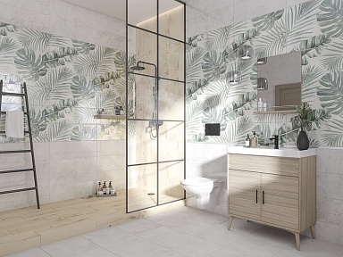 Керамогранит Cersanit SY4R012D Asai бежевый 42x42