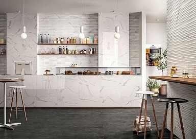Плитка Marazzi Italy MNYS Elegance Statuario Struttura Move 3D 30x60