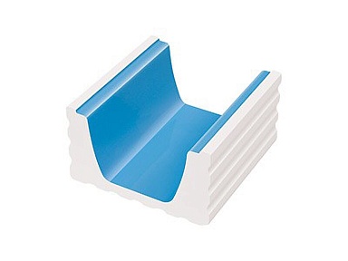 Декоративная вставка Serapool K601 Переливной водоотводный канал Light Blue 22,5x24,5