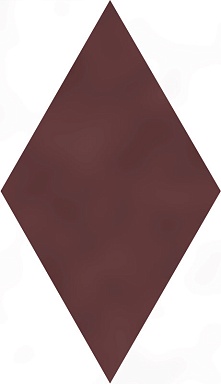 Kerama Marazzi KMD2SRB012BN Декор Риад бордовый глянцевый 13,5x7,8x0,9