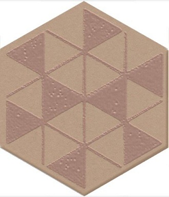 Kerama Marazzi OS/C241/63012 Декор Агуста оранжевый 6х5,2
