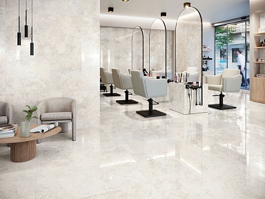 Керамогранит Porcelanite Dos Rapolano 1867 White Rect 100x100