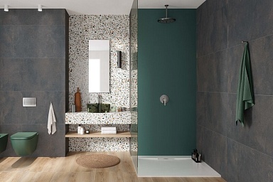 Керамогранит ABK PF60005797 Blend Concrete Ash Ret 60x120