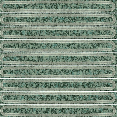 Kerama Marazzi KMD2SOB006BN Декор чипсет Далия зелёный глянцевый 20x20x0,95