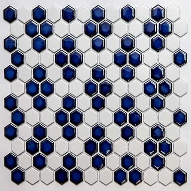 Мозаика NSmosaic PS2326-44 Porcelain 2.3x2.6 30x26