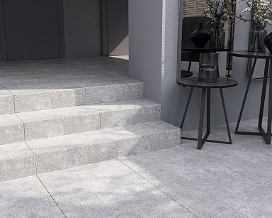 Подступенник Kirovit PNR0024 K Подступенок Stone Concrete серый 60x15