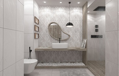 Плитка Керлайф Pulpis Grey 33 31.5x63
