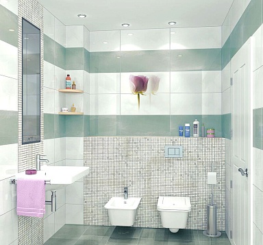 Мозаика Muare QG-068-FP/8 29,8 x 29,8 x 0,8