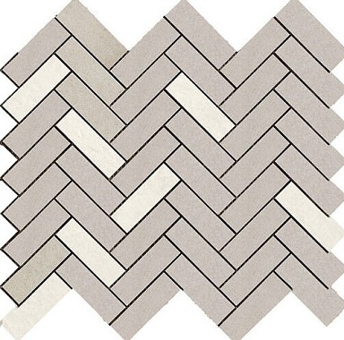 Декор Ragno Marazzi R060 Terracruda Mosaico Degrade Calce/Luce 33.2*128.8