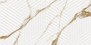 Плитка Artecera LE63063A-F53 Bianco Carrara Oro Cubo Rectificado 30х60