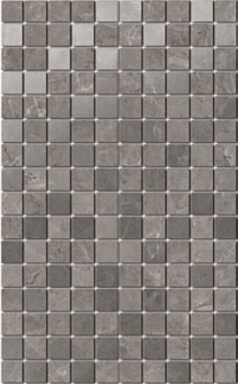 Kerama Marazzi MM6361 Декор Гран Пале серый мозаичный 25х40