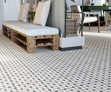 Керамогранит Etili Seramik Firenze Grey Pre-cut 45x45