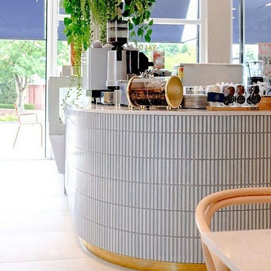 Strip Porcelain mosaic