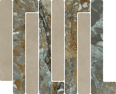 Декор VIVES 41W6 Mosaico Trellick Tassili Beige 30x24,2