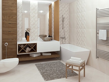 Плитка Керлайф FLORANCE EFECTO MARFIL 31.5*63