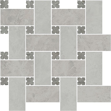 Kerama Marazzi ID161 Декор Риальто 1 наборный матовый 43,5x43,5x0,9