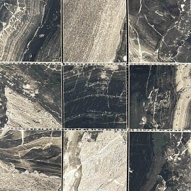 Декор Velsaa Mosaic Detroit Black 9.5х9.5 300x300