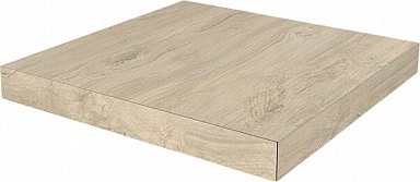 Kerama Marazzi SG506520R/GCS Ступень Сальветти капучино светлый угловая левая клееная 33x33