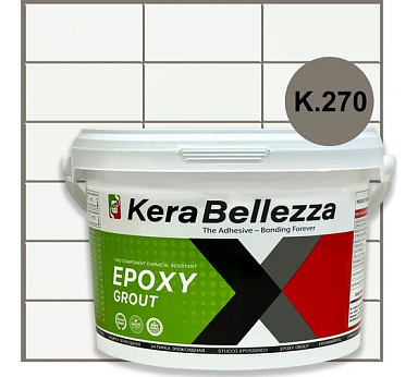 Смеси и затирки Kerabellezza Эпоксидная затирка Design К.270 1 кг