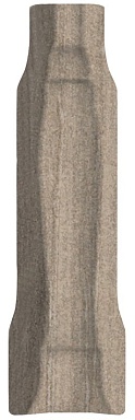 Декоративная вставка Kerama Marazzi SG7323/AGI Угол внутренний Тровазо серый матовый 8x2,4x1,3