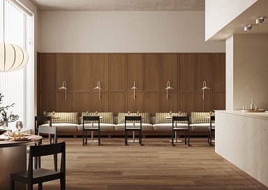 Керамогранит Marazzi Italy MQ94 Nobilis Noce Classico Chevron 11x54