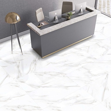 Керамогранит Realistik Aura Statuario Glossy 60x120