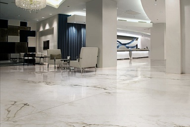 Керамогранит IRIS FMG L175446MF6 Marmi Amazonite Luc 6mm 75x150