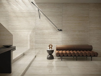 Керамогранит Refin OZ35 Prestigio Travertino Beige Soft R 60x120