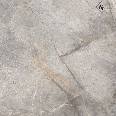 Керамогранит NS Ceramic NSC8031 Серо-коричневый глянцевый 80x80