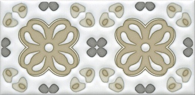 Декор Kerama Marazzi STG/A616/16000 Клемансо орнамент 7.4*15