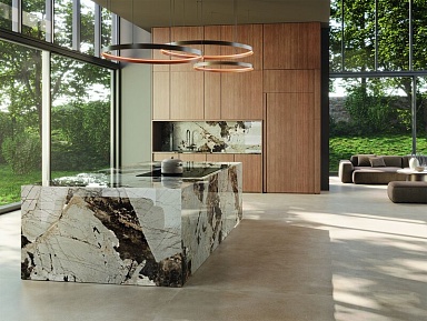 Керамогранит Venux Surface Arctic Patagonia Gloss Polished 6mm 160x320