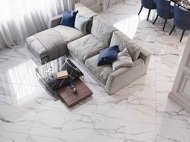 Керамогранит Staro Remix Statuario Polished 60x120