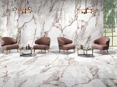 Керамогранит Simpolo Ceramics Calacatta Rose High Gloss 120х278х6