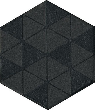Kerama Marazzi OS/B241/63001 Декор Агуста черный 6х5,2