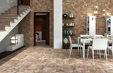 Клинкерная плитка Exagres Pav.MANHATTAN MINK 24.5x24.5