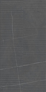 Керамогранит Global Tile GT1206014965MR Nylo Черный линии 60x120