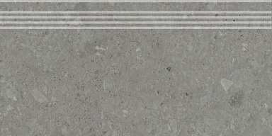 Kerama Marazzi DD606120R/GR Ступень Чеппо ди Гре серый тёмный матовый обрезной 30x60x0,9