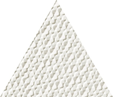 Плитка Tubadzin W-Scarlet white tri STR 16x13.9
